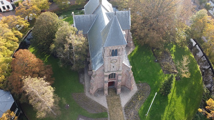 DRONEFOTO JOHANNES DE BOED